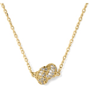 image:imagekate spade new york Sailors Knot Mini PendantClearGold Pave