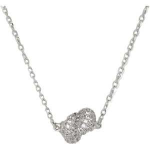image:imagekate spade new york Sailors Knot Mini PendantClearSilver Pave