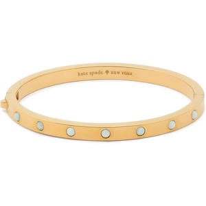 image:imagekate spade new york Set in Stone Metal Hinged BangleOpal