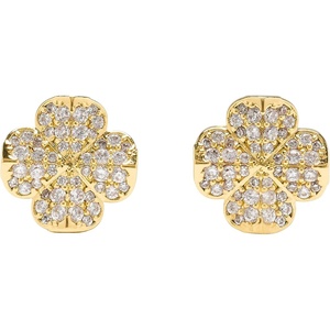 image:imagekate spade new york Spade Flower Pave StudsClearGold