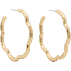 image:imagekate spade new york Wave EarringsGold Hoops