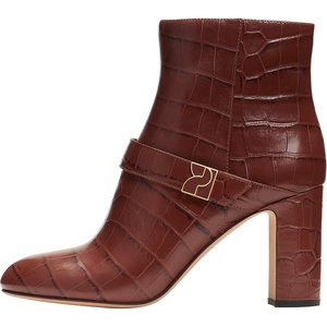 image:imagekate spade new york Womens Dakota Zip Up Heeled BootieDeep Umber