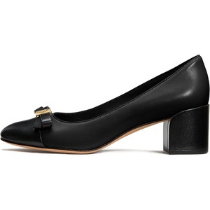 image:imagekate spade new york Womens Deco Bow Smooth Leather Ballet PumpBlack