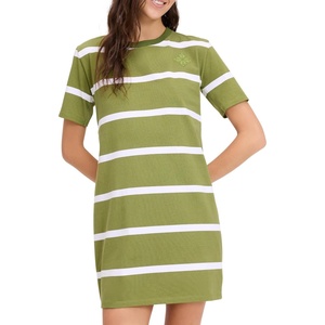 image:imagekate spade new york Womens Montauk Stripe TShirt DressFairytale GreenFresh White