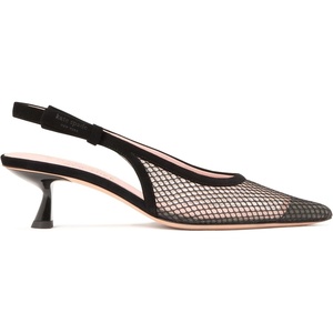 image:imagekate spade new york Womens Riley Slingback Kitten HeelBlack Mesh