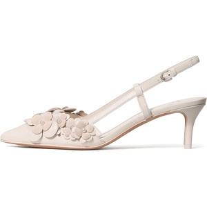 image:imagekate spade new york Womens Spade Flower Garden Smooth Leather Slingback PumpCashew Milk