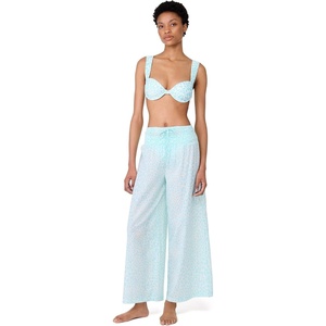 image:imagekate spade new york Womens Wide Leg Cover Up PantBlue