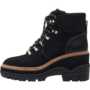 image:imagekate spade new york Womens Willow Lug Lace Up BootieBlack