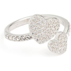 image:imagekate spade new york Yours Truly Pave Heart RingClearSilver