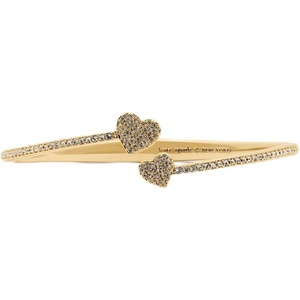 image:imagekate spade new york Yours Truly Pave Open Hinge CuffClearSilver