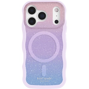 image:imagekate spade new york iPhone 17 Pro Case  Opal Glitter  Compatible with MagSafe  Lightweight Designer Case for iPhone 17 Pro wAntiScratch Coating and Wavy Iridescent Ombre DesignOpal Glitter