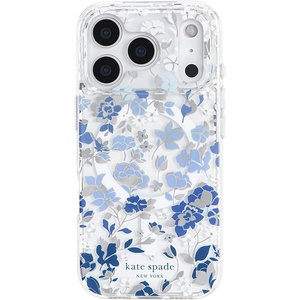 image:imagekate spade new york iPhone 17 Pro Case  Opal Glitter  Compatible with MagSafe  Lightweight Designer Case for iPhone 17 Pro wAntiScratch Coating and Wavy Iridescent Ombre DesignBlue