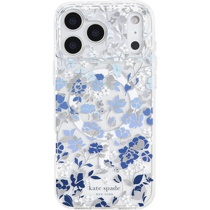 image:imagekate spade new york iPhone 17 Pro Max Case  Cherry Dot Gems  Compatible with MagSafe  Lightweight Designer Case for iPhone 17 Pro Max with AntiScratch Coating and Cherry Dot DesignBlue