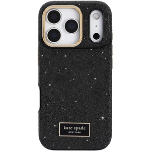 image:imagekate spade new york iPhone 17 Pro Max Case  Cherry Dot Gems  Compatible with MagSafe  Lightweight Designer Case for iPhone 17 Pro Max with AntiScratch Coating and Cherry Dot DesignBlack