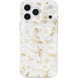 image:imagekate spade new york iPhone 17 Pro Max Case  Cherry Dot Gems  Compatible with MagSafe  Lightweight Designer Case for iPhone 17 Pro Max with AntiScratch Coating and Cherry Dot DesignSunshine Floral Gems