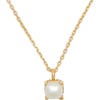 image:imageKate Spade New York Little Luxuries 6mm Square PendantCreamGold