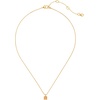 image:imagekate spade new york 6mm Square PendantDusty Pink