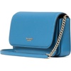 image:imagekate spade new york Ava Pebbled Leather Flap Chain WalletBack to School Blues