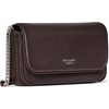 image:imagekate spade new york Ava Pebbled Leather Flap Chain WalletHot Fudge
