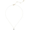 image:imagekate spade new york Dazzle Mini Pendant NecklaceClearGold