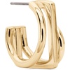 image:imagekate spade new york Geo Pop Stacked HoopsGold
