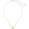 image:imagekate spade new york Interlink PendantGold Clear