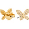 image:imagekate spade new york Lucky Charm EarringsClearGold Butterfly