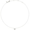 image:imagekate spade new york Molten Glass PendantClearSilver Round