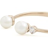 image:imagekate spade new york Pearls Of Wisdom Open Hinged CuffCream Multi