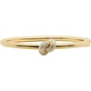 image:imagekate spade new york Sailors Knot Hinge BangleClearGold Pave