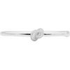 image:imagekate spade new york Sailors Knot Hinge BangleClearSilver Pave