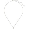 image:imagekate spade new york Set in Stone Mini Pendant ClearSilver One Size
