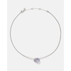 image:imagekate spade new york Womens Brass Pendant NecklaceLight PurpleSilver