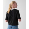 image:imagekate spade new york Womens Cropped Polo SweaterBlack