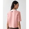 image:imagekate spade new york Womens Cropped Polo SweaterSerene Pink
