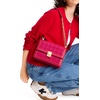 image:imagekate spade new york Womens Deco Flap Chain CrossbodyRed Multi Houndstooth