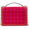 image:imagekate spade new york Womens Deco Flap Chain CrossbodyRed Multi Houndstooth