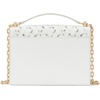 image:imagekate spade new york Womens Deco Leather Flap Chain CrossbodyTrue White