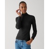 image:imagekate spade new york Womens Lace Knit Turtleneck TopBlack