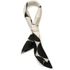 image:imagekate spade new york Womens Seasonless Dot Silk Bandana Scarf Stylish amp Lightweight Fashion AccessoryBlack Cream
