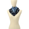 image:imagekate spade new york Womens Seasonless Dot Silk Bandana Scarf Stylish amp Lightweight Fashion AccessoryPlanetary Navy