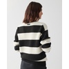 image:imagekate spade new york Womens Striped SweaterBlackCream