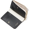 image:imagekate spade new york womens Ava Pebbled Leather Zip Bifold WalletColorblocked Parchment Multi