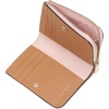 image:imagekate spade new york womens Ava Pebbled Leather Zip Bifold WalletRose Smoke Multi