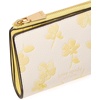 image:imagekate spade new york womens Ava Pebbled Leather Zip Bifold WalletSpring Pansies Yuzu Jam Multi