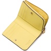 image:imagekate spade new york womens Ava Pebbled Leather Zip Bifold WalletSpring Pansies Yuzu Jam Multi