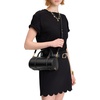 image:imagekate spade new york womens Spade Icon Fine Grain Leather Small Barrel BagBlack