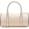 image:imagekate spade new york womens Spade Icon Fine Grain Leather Small Barrel BagMilk Glass