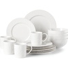 image:imageKate Spade New York Blossom Lane 4Piece Bowl Set 405 LB White16Piece Dinnerware Set