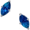 image:imageKate Spade New York Signature Solitaire Studs SapphireSilver Glass Stud Earrings